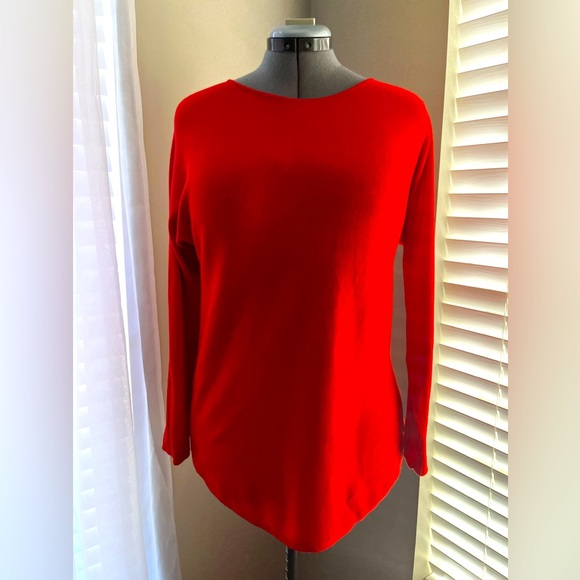 MICHAEL Michael Kors Tops - MICHAEL KORS, Red Sweater Blouse, M